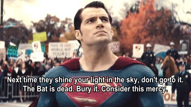 superman quotes, batman v superman: dawn of justice