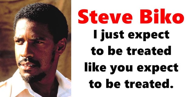 Steve Biko movie quotes, escapematter