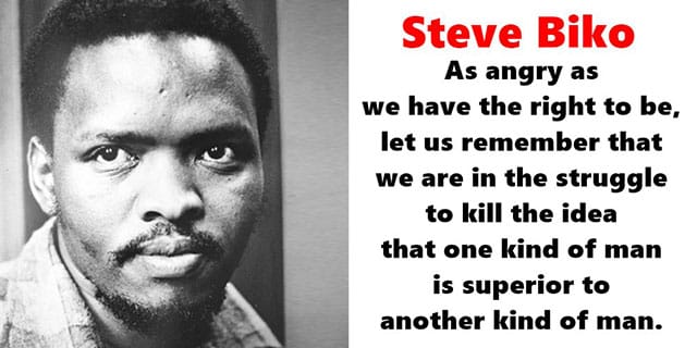 Steve Biko quotes, cry freedom