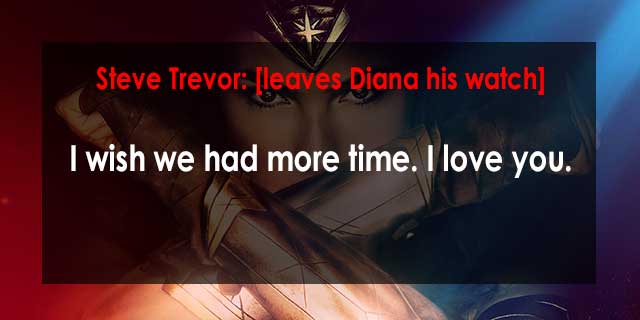 Wonder Woman Movie Quotes, Escape Matter