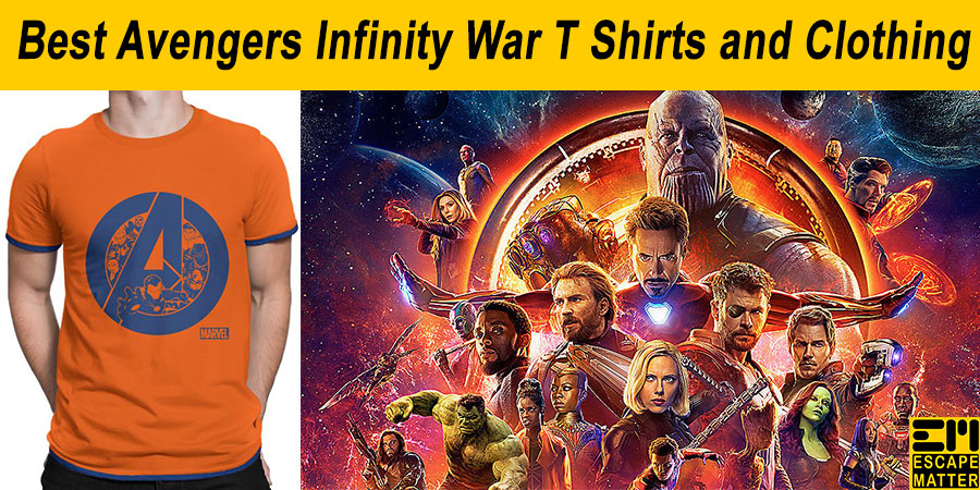 avengers t shirts and clothing