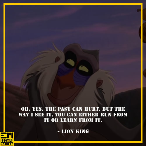inspirational movie quotes, the lion king