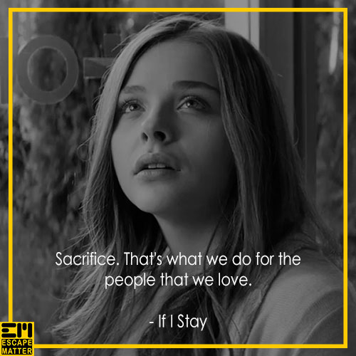 romantic movie quotes, If I Stay