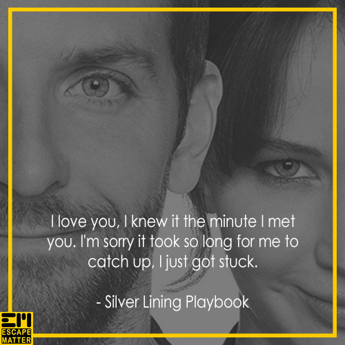 romantic movie quotes, Silver Lining Playbook
