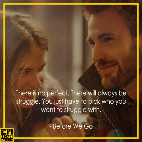 romantic movie quotes, Before We Go