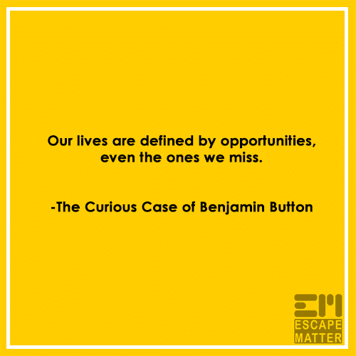 the curious case of benjamin button quotes